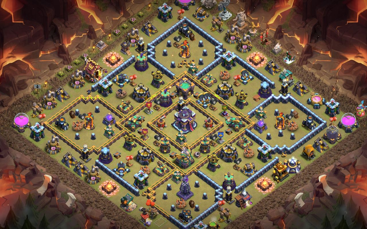 Town Hall 15 War Base layout by DORT WON