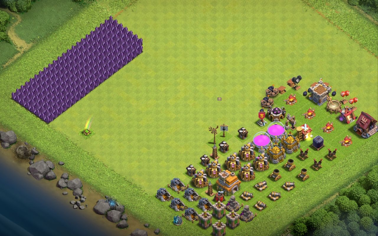 Town Hall 7 Fun Base layout by فضل