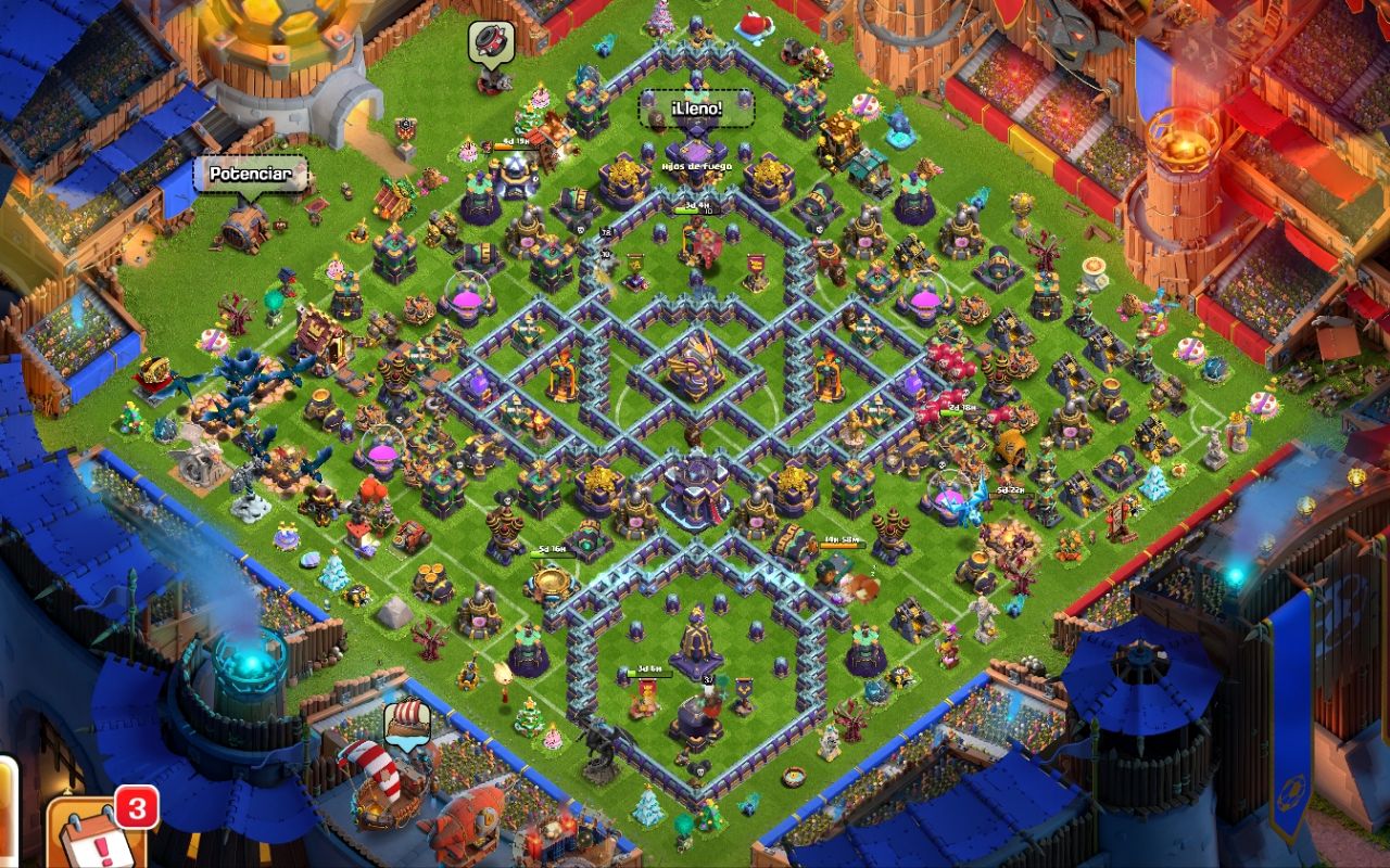 Town Hall 15 Hybrid Base layout by The Kings