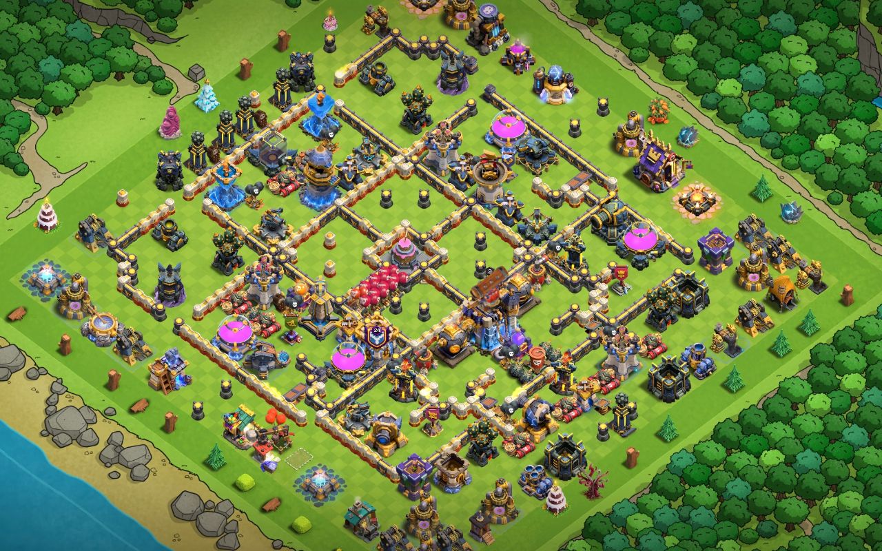 Town Hall 18 CWL Base layout by ديوان الملوك 👑