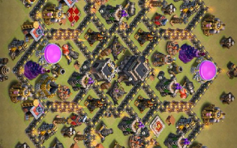 Town Hall 9 War Base layout by User
