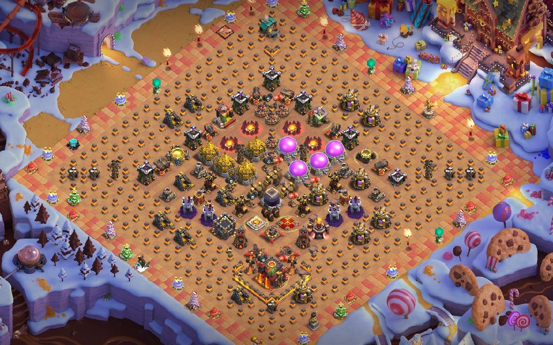 Town Hall 10 Fun Base layout by Aizenn