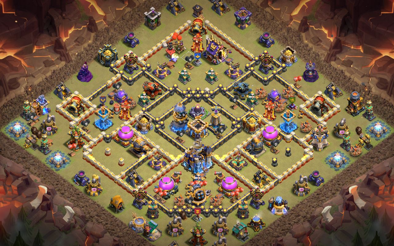 Town Hall 18 CWL Base layout by Sheikh Sadik