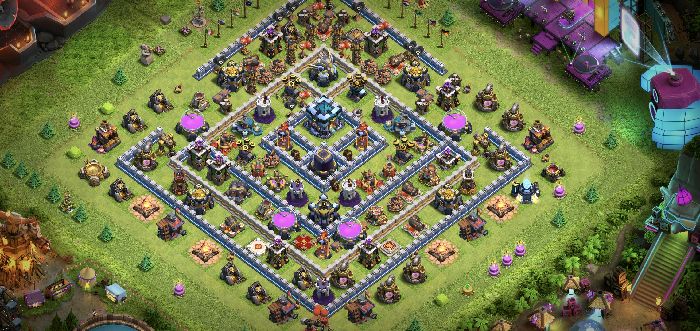 Town Hall 13 Farming Base layout by FinnTzy