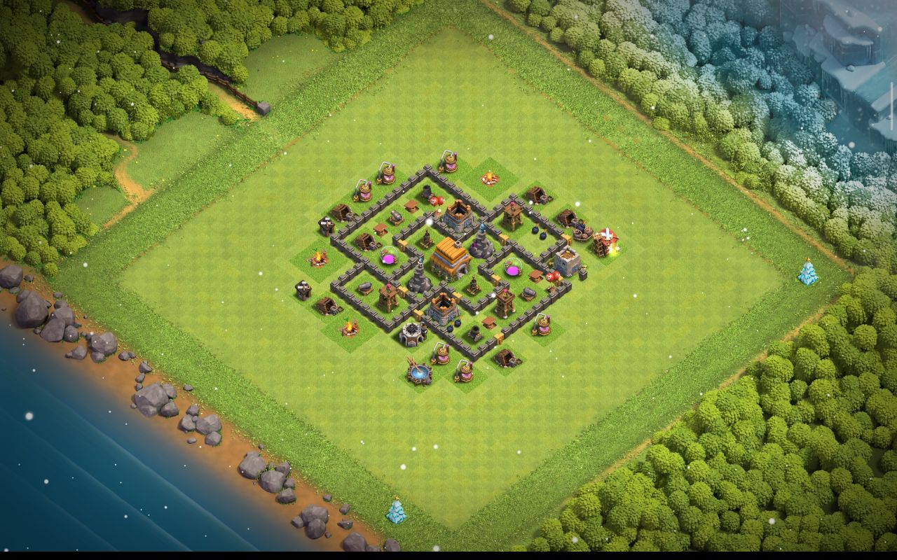 Town Hall 6 Fun Base layout by ادخل الكلان اذه أنته عربي ومنور