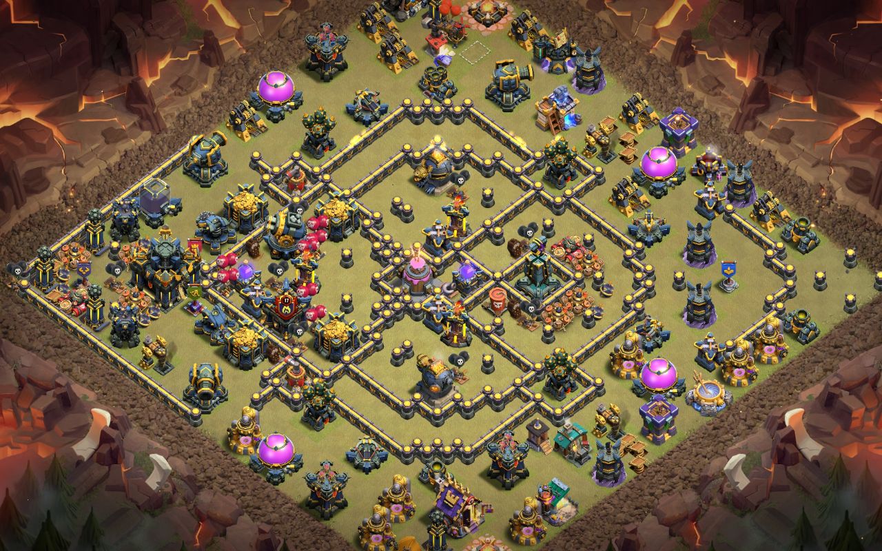 Town Hall 17 War Base layout by GenSPX
