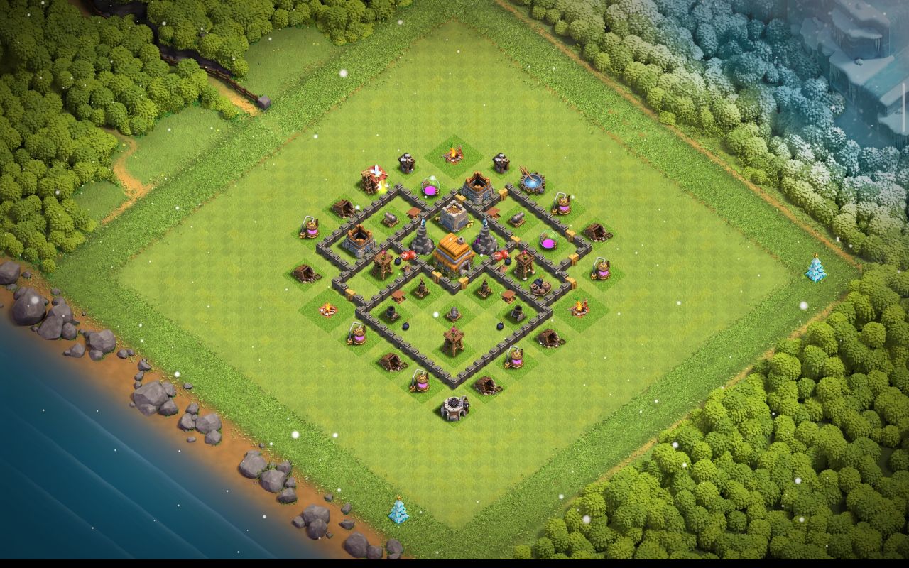 Town Hall 6 Trophy Base layout by ادخل الكلان  اذه أنته عربي  ومنور