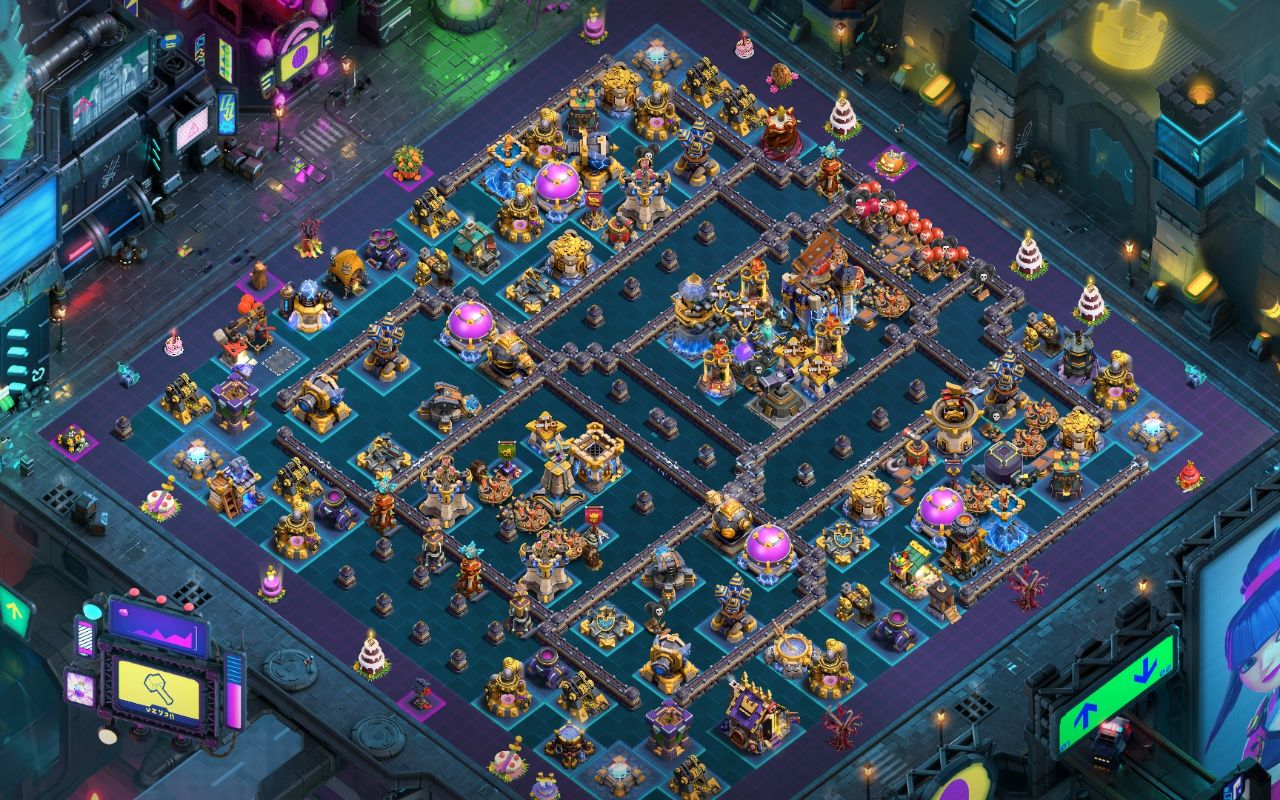 Town Hall 18 War Base layout by BH10