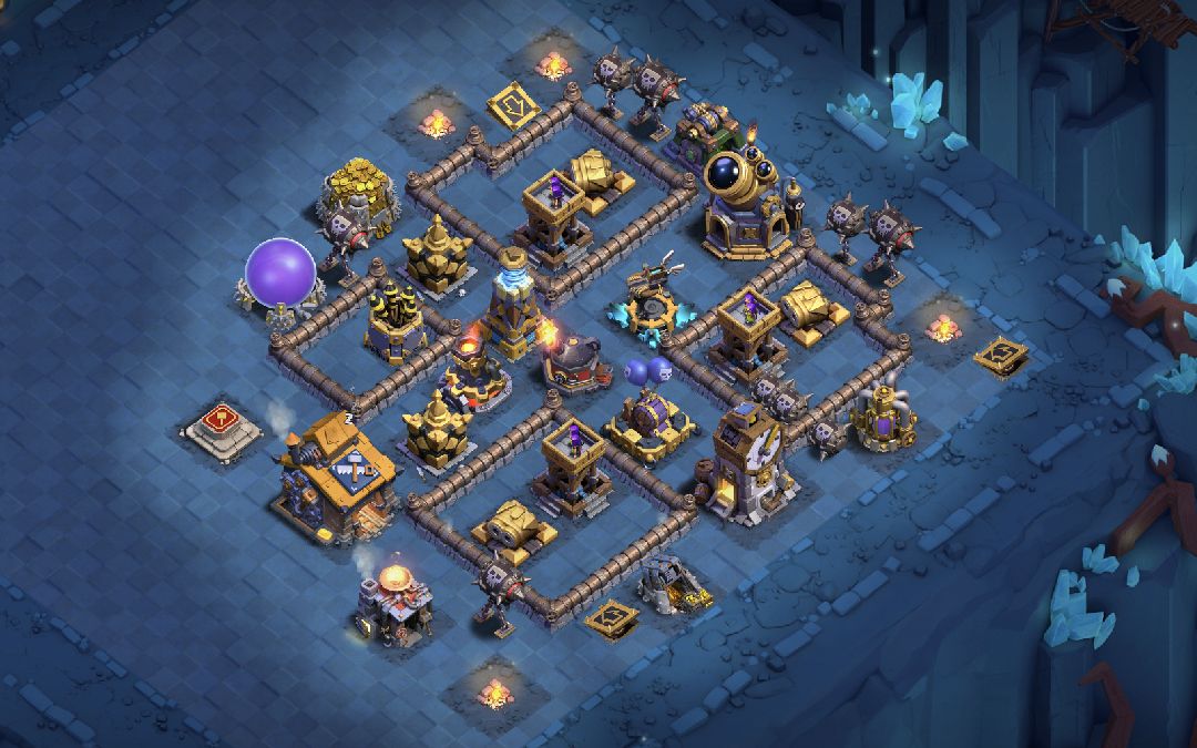 Builder Hall 10 Builder Base layout by XLR8