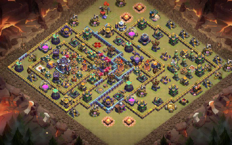 Town Hall 15 War Base layout by XLR8