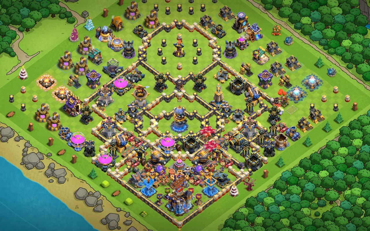 Town Hall 18 Trophy Base layout by ديوان الملوك 👑