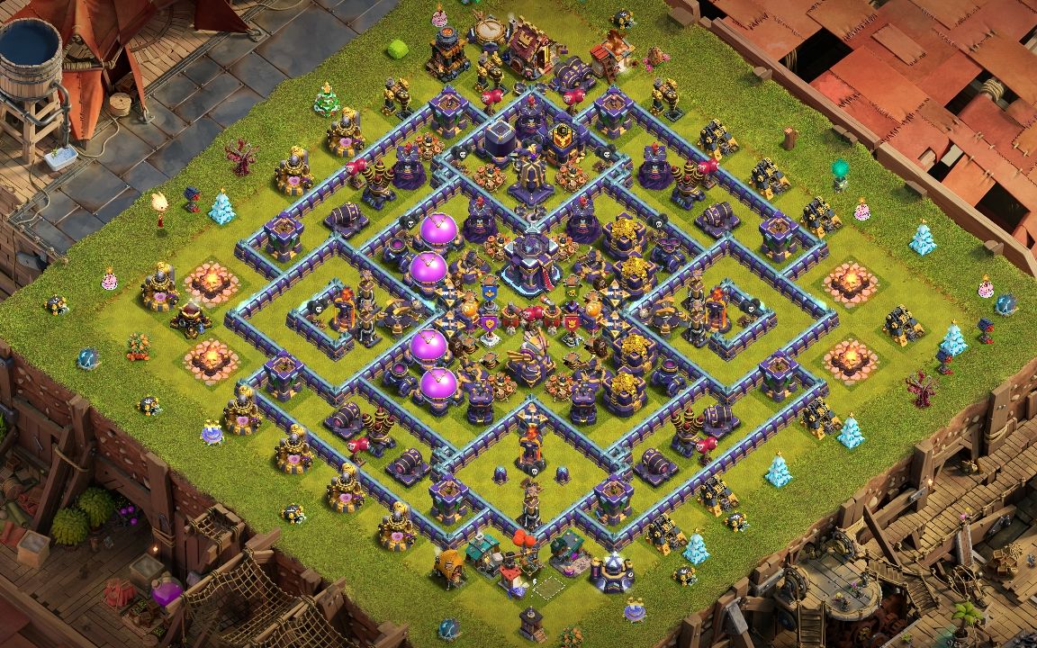 Town Hall 15 War Base layout by Abu Laaz