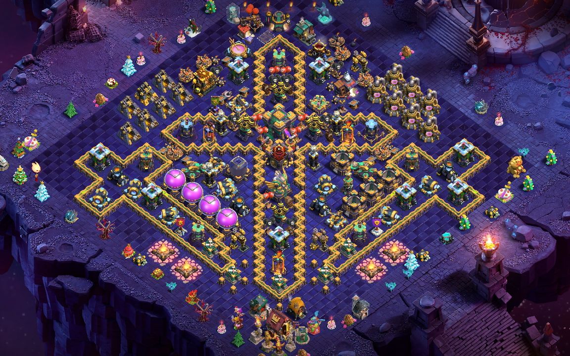 Town Hall 14 Fun Base layout by Aissky