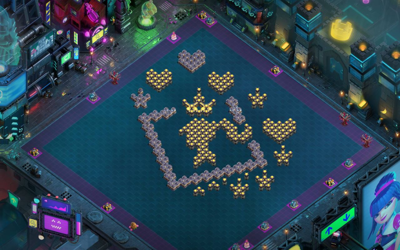 Town Hall 18 Fun Base layout by XLR8