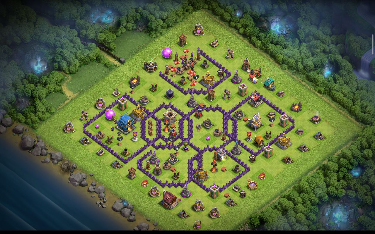 Town Hall 12 CWL Base layout by ادخل الكلان اذه أنته عربي ومنور