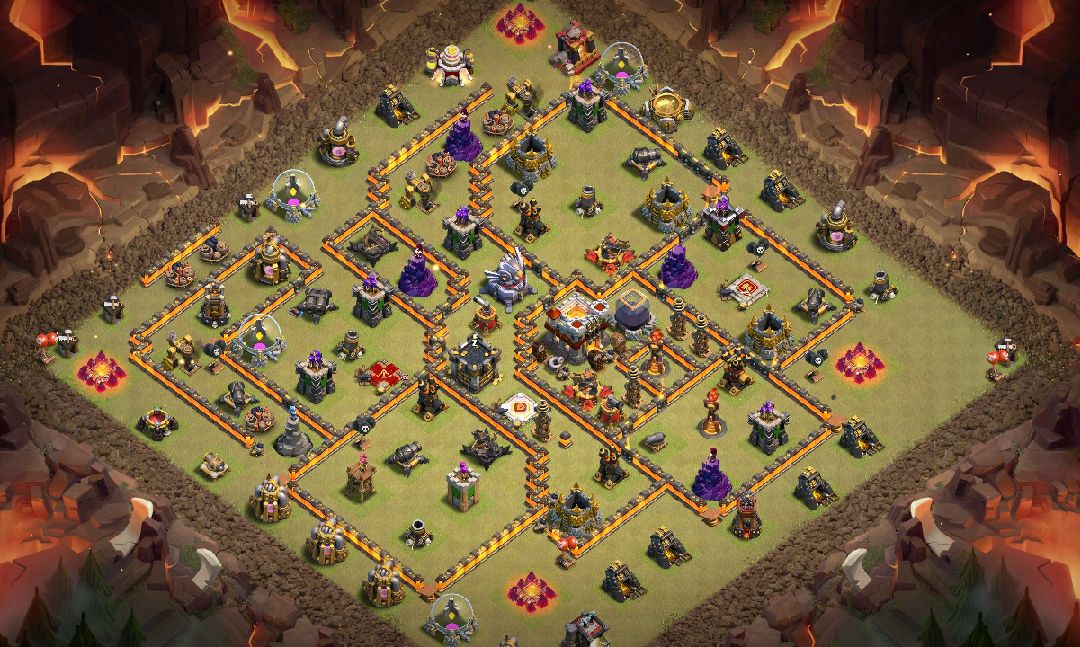 Town Hall 11 War Base layout by cidones