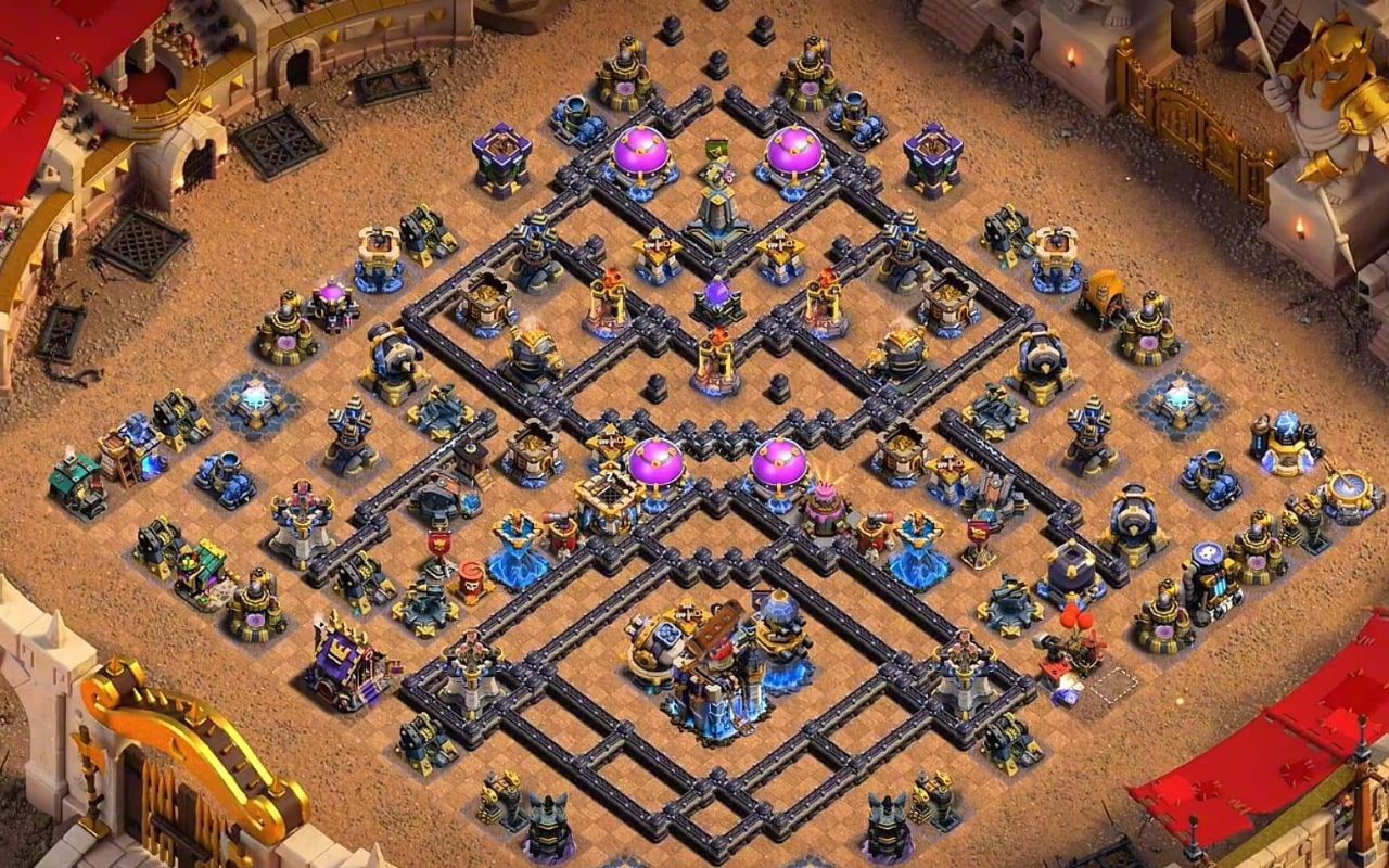 Town Hall 18 Trophy Base layout by ديوان الملوك 👑