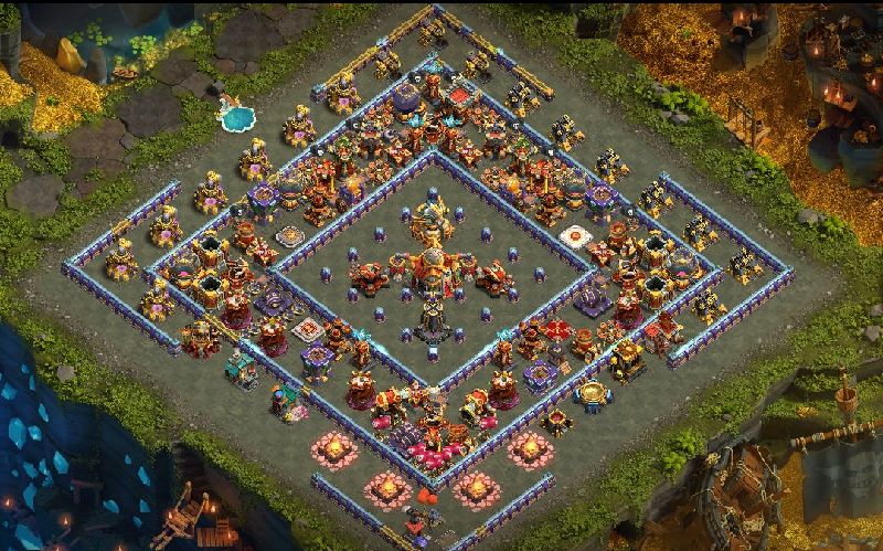 Town Hall 16 Hybrid Base layout by ™ANIK_♚100