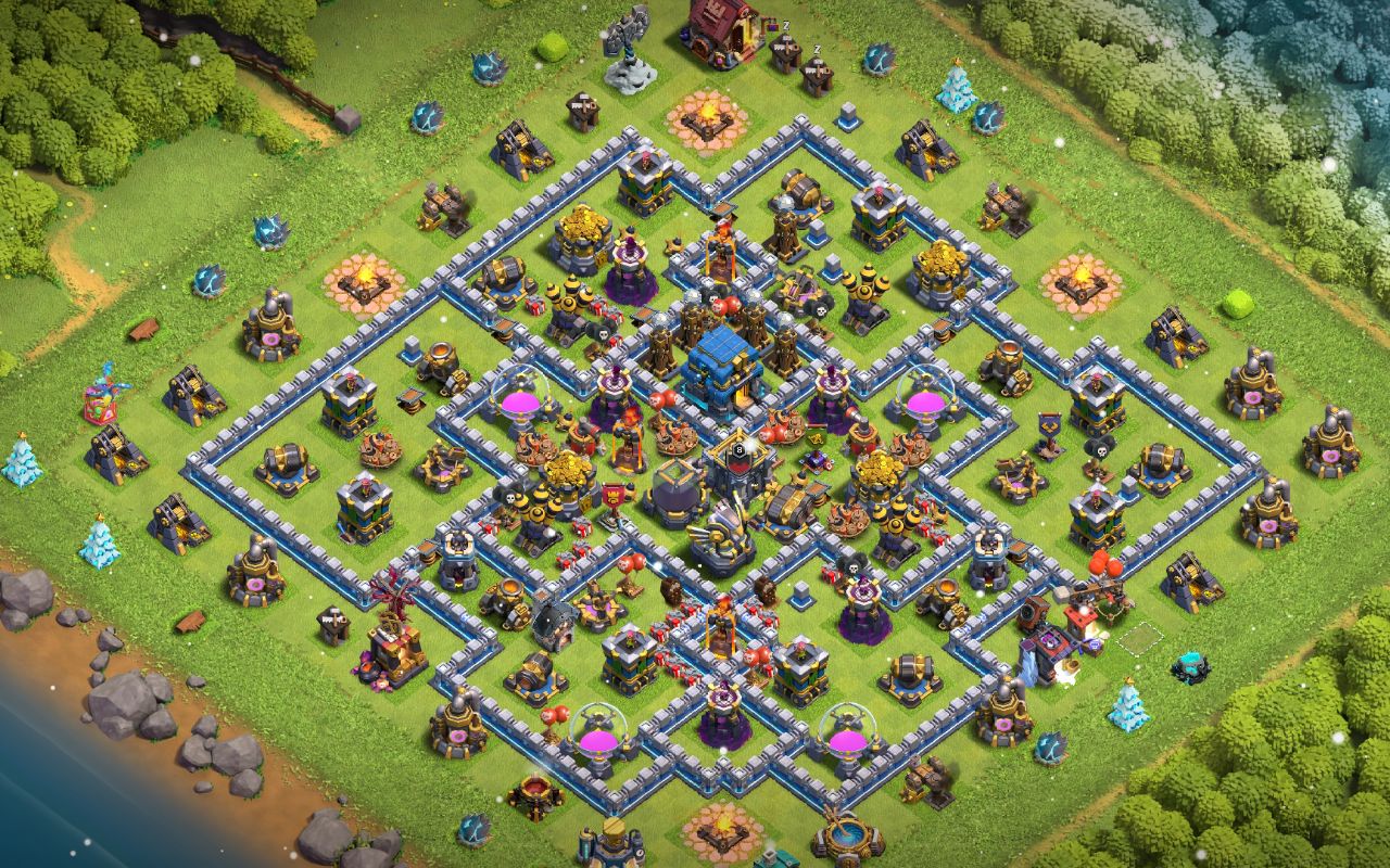 Town Hall 12 CWL Base layout by alstoRa Wael