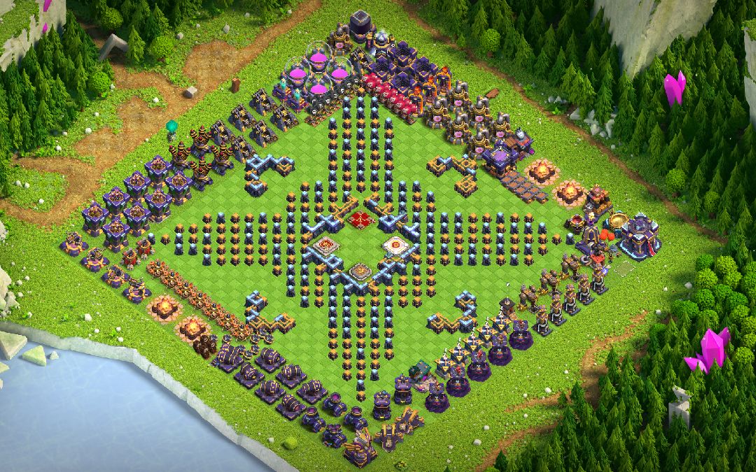 Town Hall 15 Fun Base layout by XLR8