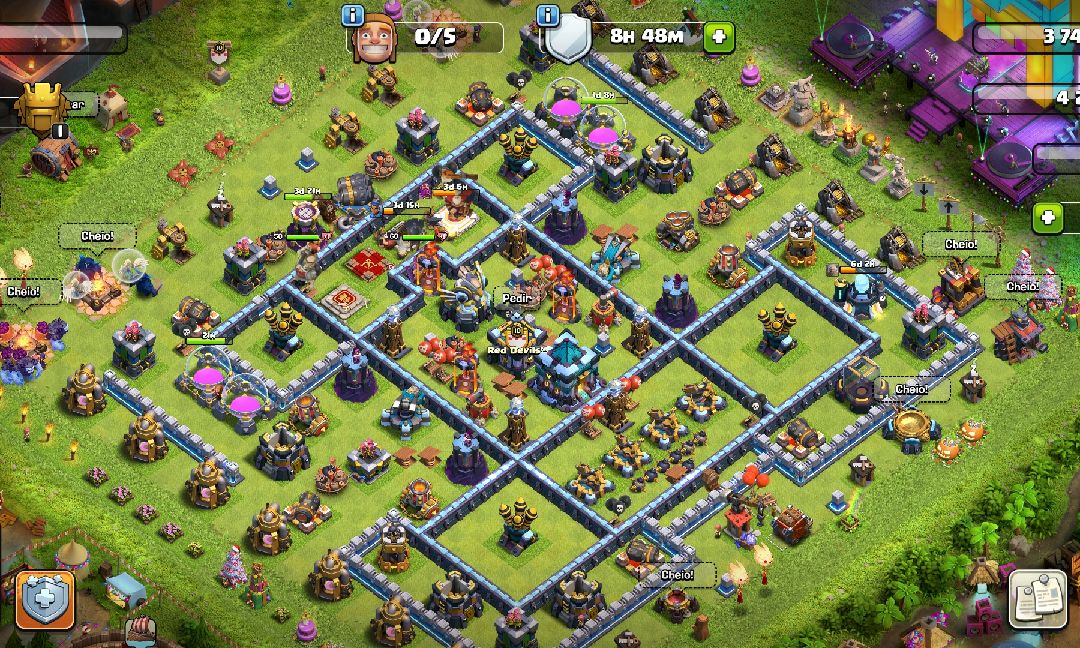 Town Hall 13 Farming Base layout by Jjhon