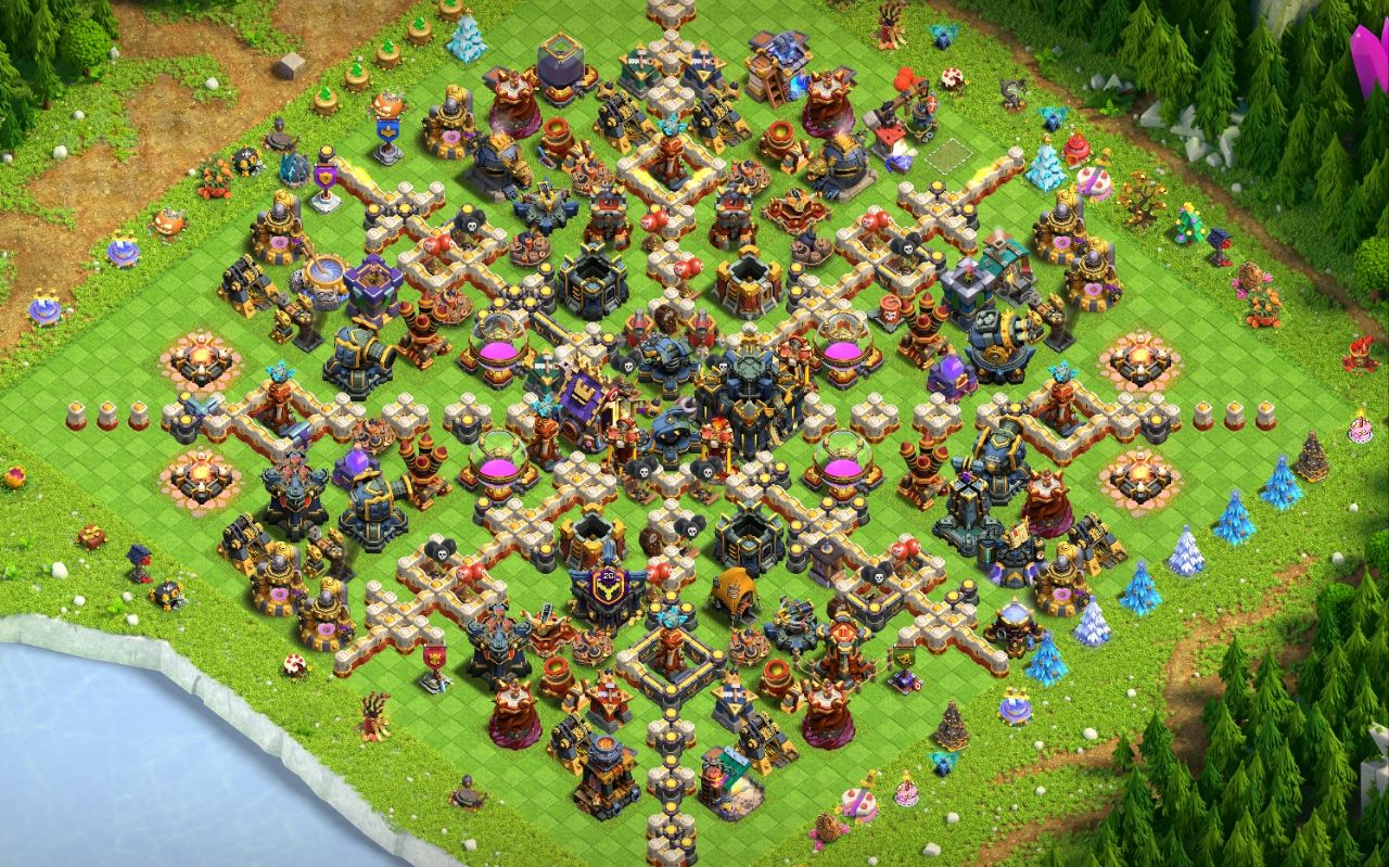 Town Hall 17 Farming Base layout by GuilhermeAfonso