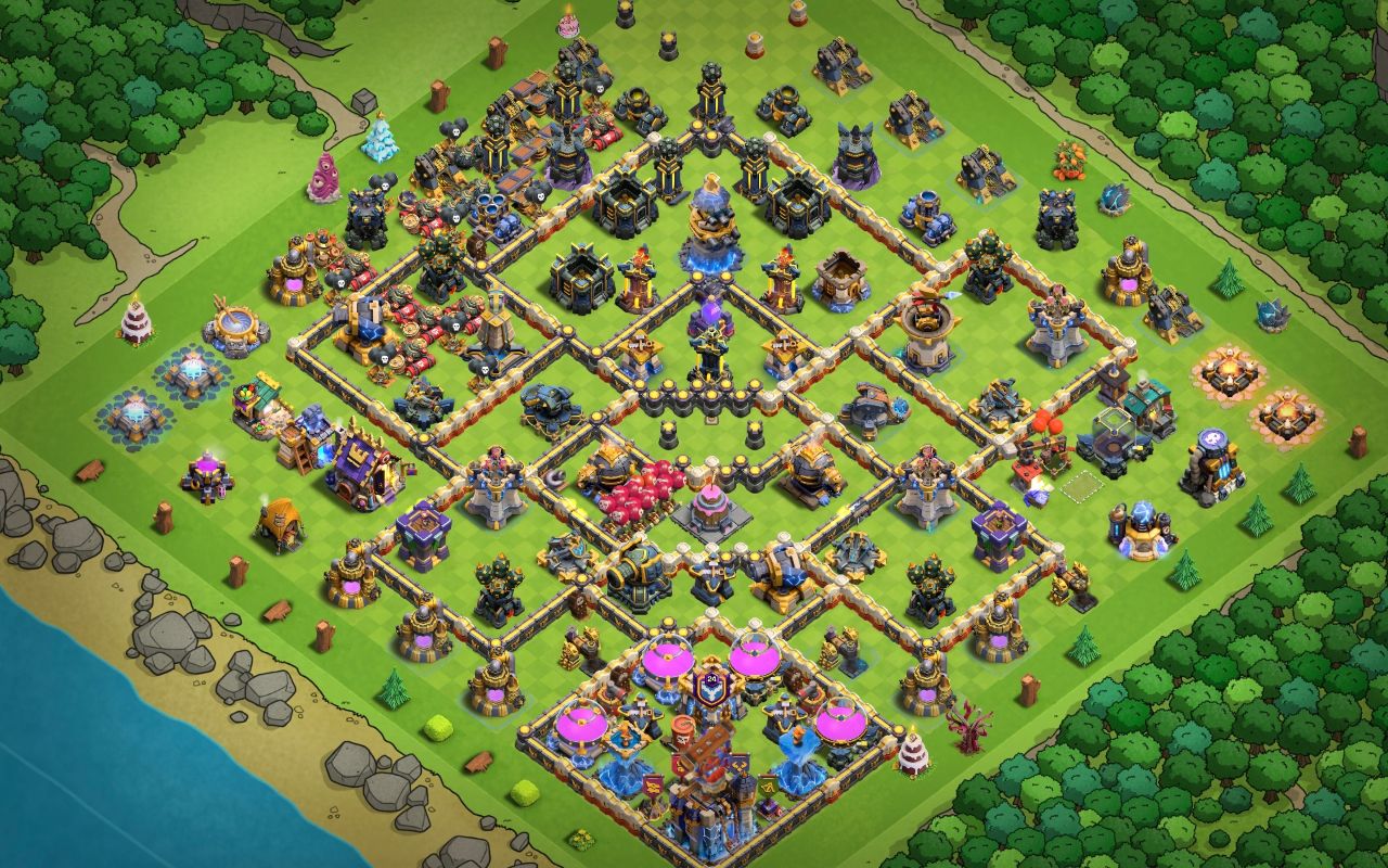 Town Hall 18 Trophy Base layout by ديوان الملوك 👑