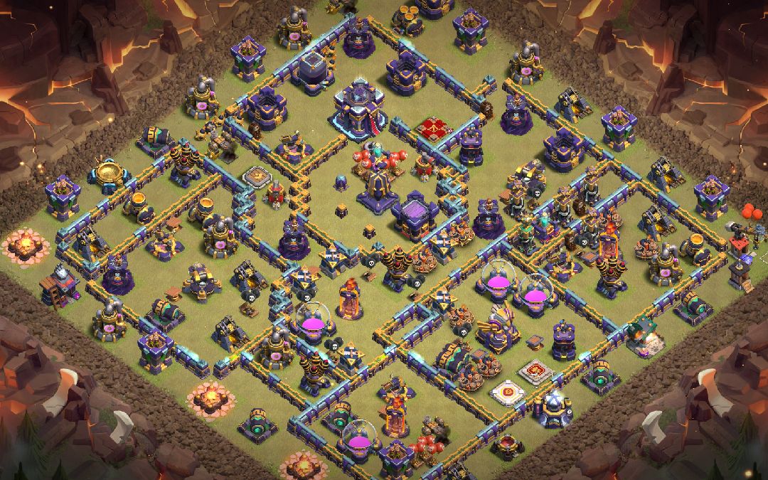 Town Hall 15 War Base layout by Riaz