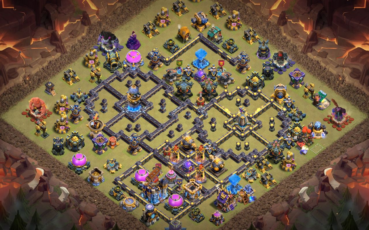 Town Hall 18 CWL Base layout by Deltarazort