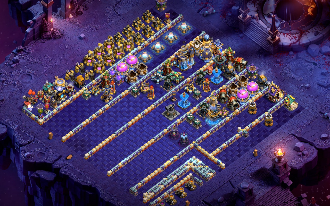 Town Hall 18 Fun Base layout by Sn0w0wl