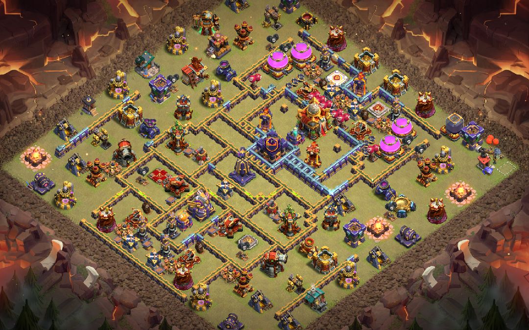 Town Hall 16 War Base layout by XLR8