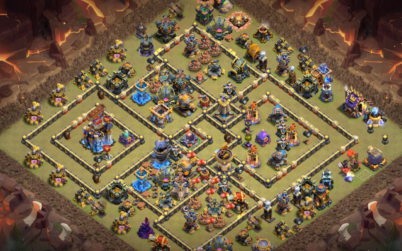 Town Hall 18 War Base layout by BROTHERS ARMY