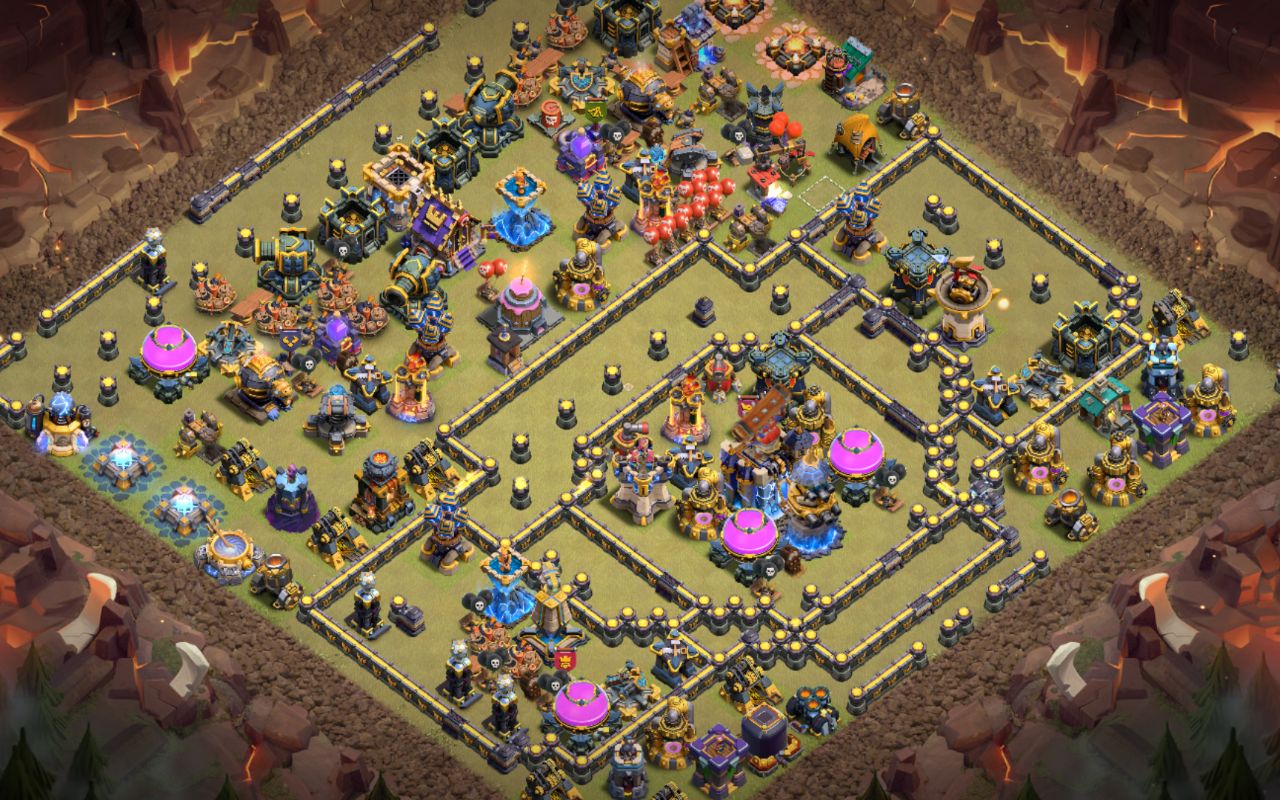 Town Hall 18 Trophy Base layout by BROTHERS ARMY