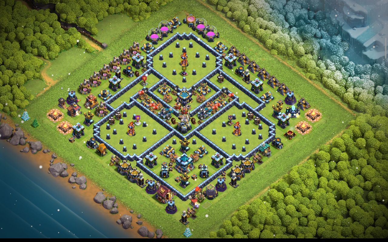 Town Hall 13 CWL Base layout by ادخل الكلان  اذه أنته عربي  ومنور