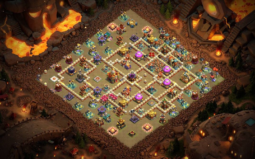Town Hall 16 War Base layout by XLR8