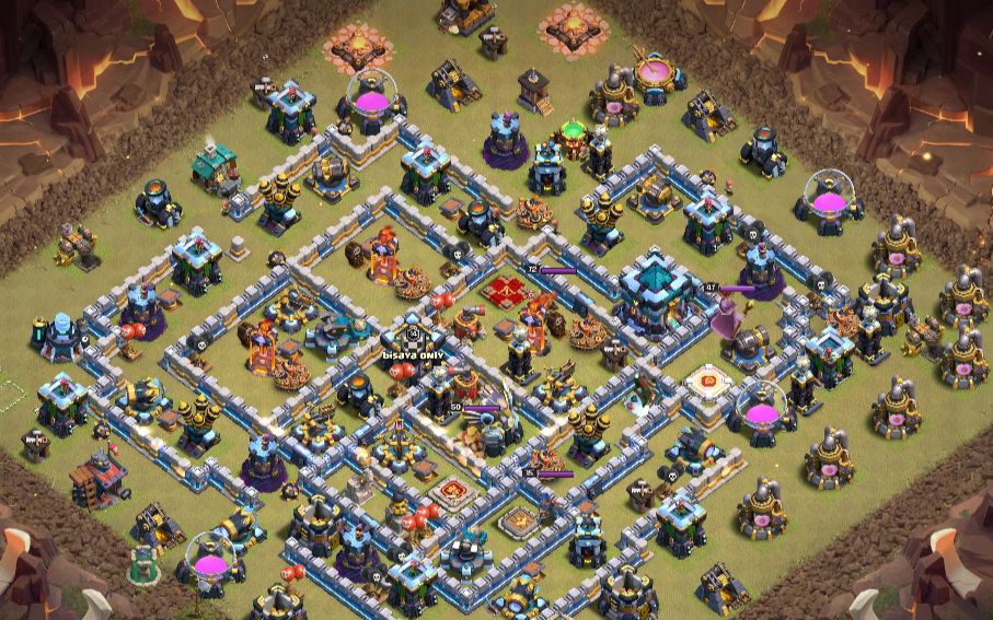 Town Hall 13 War Base layout by alyas pogi