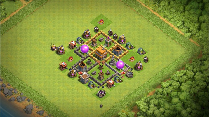Town Hall 5 Hybrid Base layout by TReX