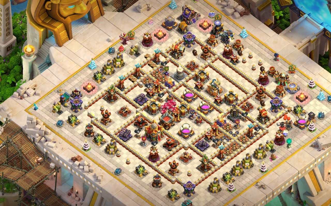 Town Hall 16 Trophy Base layout by ديوان الملوك 👑