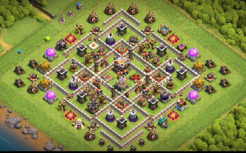 Town Hall 11 Trophy Base layout by ™ANIK_♚100