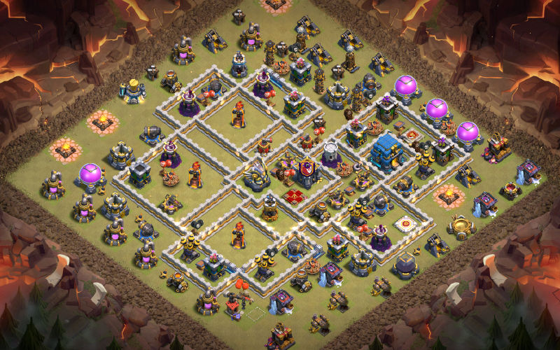 Town Hall 12 War Base layout by TReX