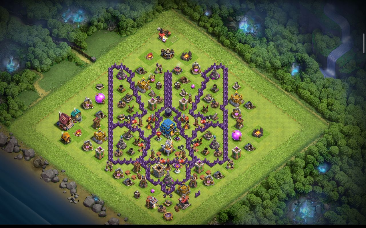 Town Hall 12 Trophy Base layout by ادخل الكلان اذه أنته عربي ومنور