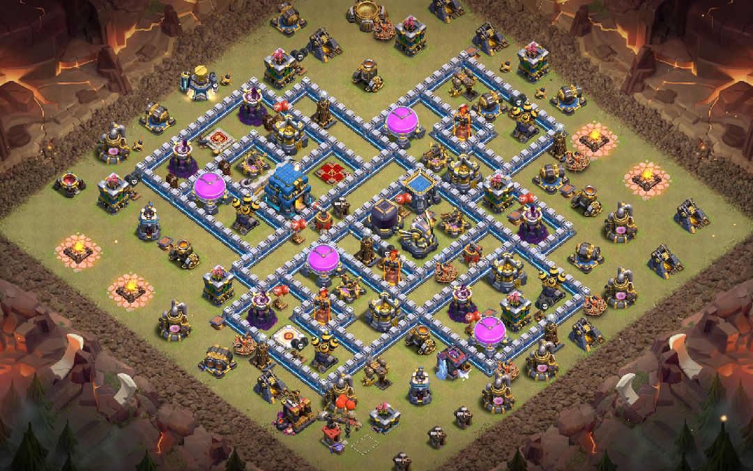 Town Hall 12 Farming Base layout by WILLIAM ERLANGGA
