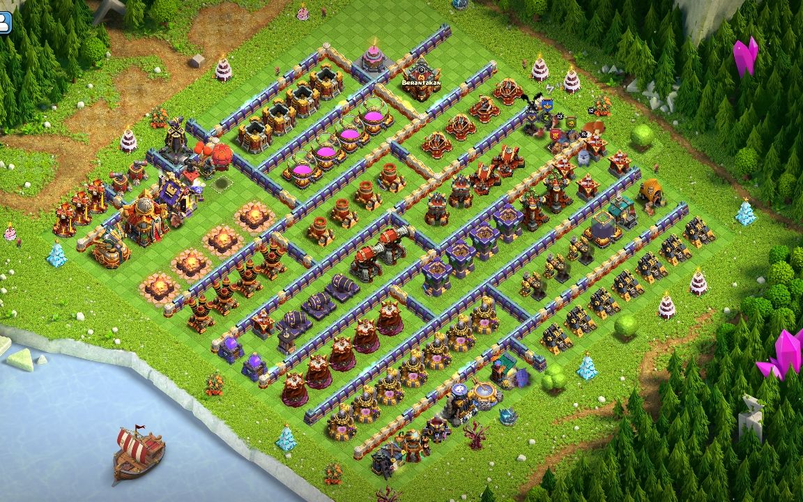 Town Hall 16 Fun Base layout by jpriilvlv