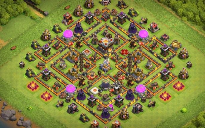 Town Hall 11 Trophy Base layout by #Perfect_Gammer