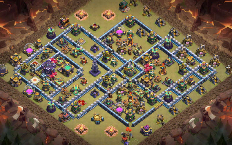 Town Hall 15 War Base layout by TReX
