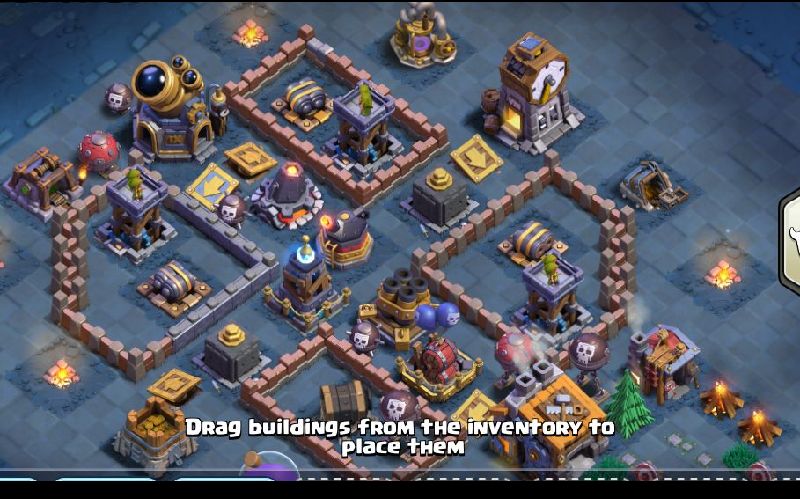Builder Hall 9 Builder Base layout by ™ANIK_♚100