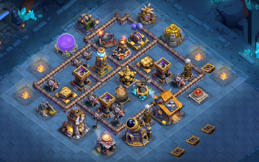 Builder Hall 10 Builder Base layout by XLR8