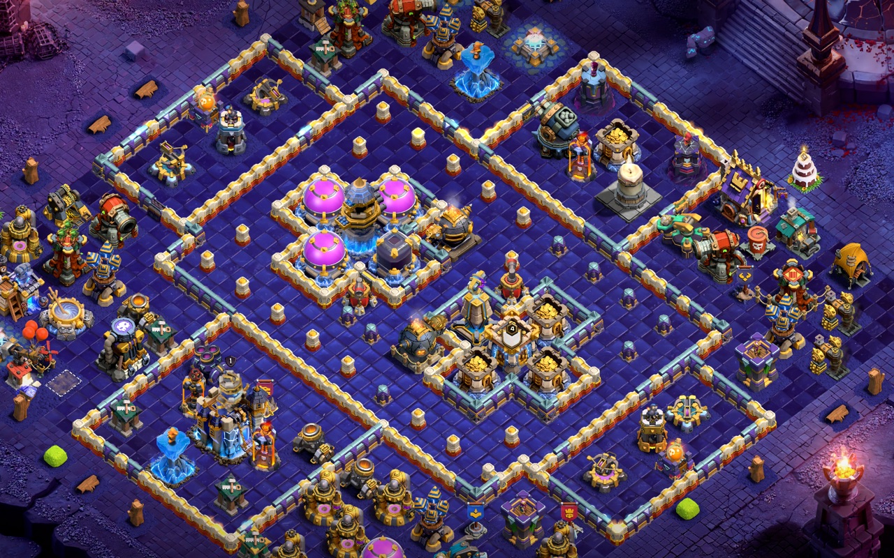 Town Hall 18 Farming Base layout by Sn0w0wl