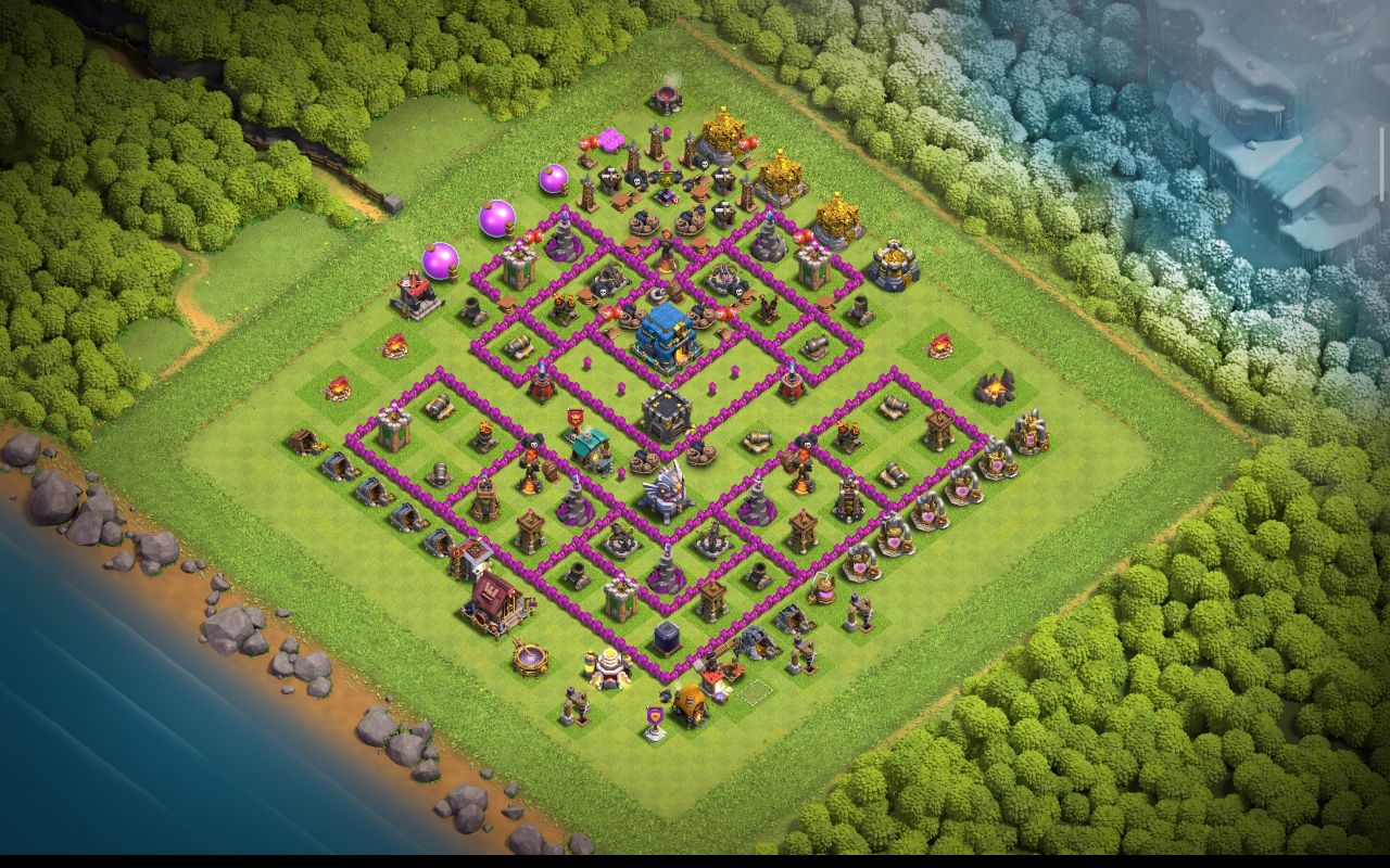 Town Hall 12 CWL Base layout by ادخل الكلان اذه أنته عربي ومنور