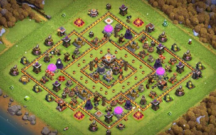 Town Hall 11 Trophy Base layout by #Perfect_Gammer